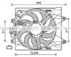 AVA QUALITY COOLING FT7605 Fan, radiator